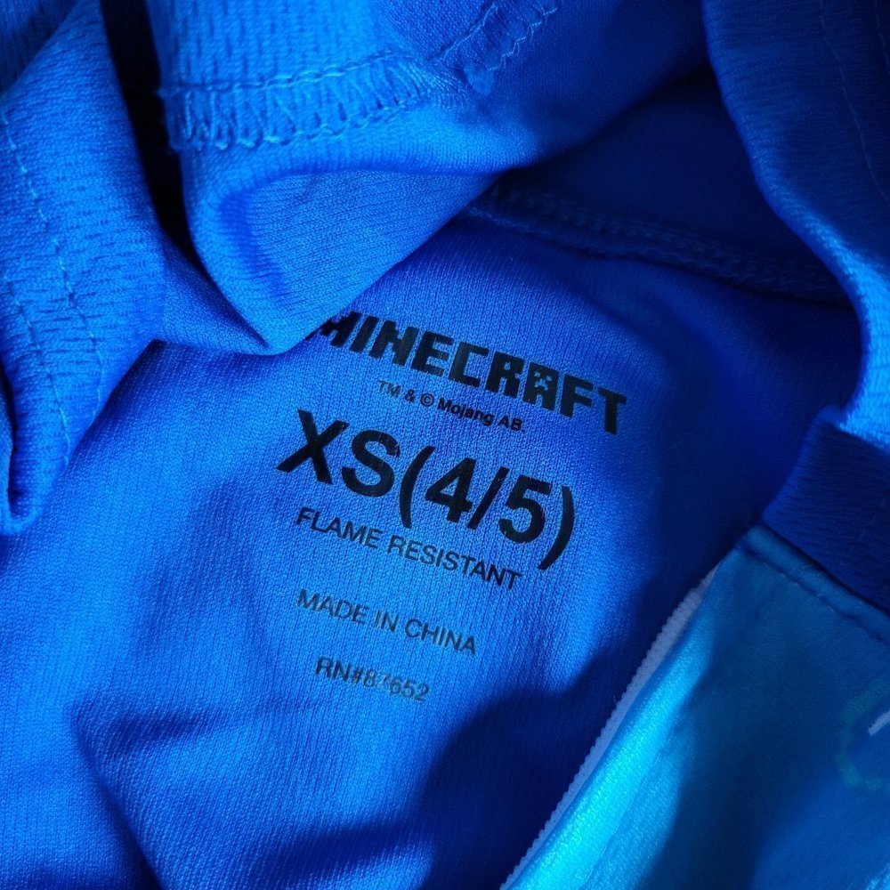 Boys' Minecraft Caves and Cliffs Pajama Romper, 3KIDN-AB - Picture 4 of 4